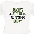 thumbnail image 4 of Inktastic Uncles Future Hunting Buddy Boys or Girls Long Sleeve Baby Bodysuit, 4 of 5
