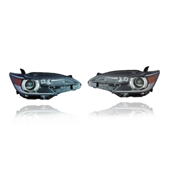 Headlight - Depo Fit/For 14-16 Scion tC - CAPA - Pair, Left Driver   Right Passenger Set - 8113021180, 8117021180