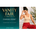 thumbnail image 7 of Vanity Fair Lingerie Women's Seamless Smoothing Spin Tank – Reversible Scoop or V-Neckline, Lightweight Everyday Layers, 7 of 7