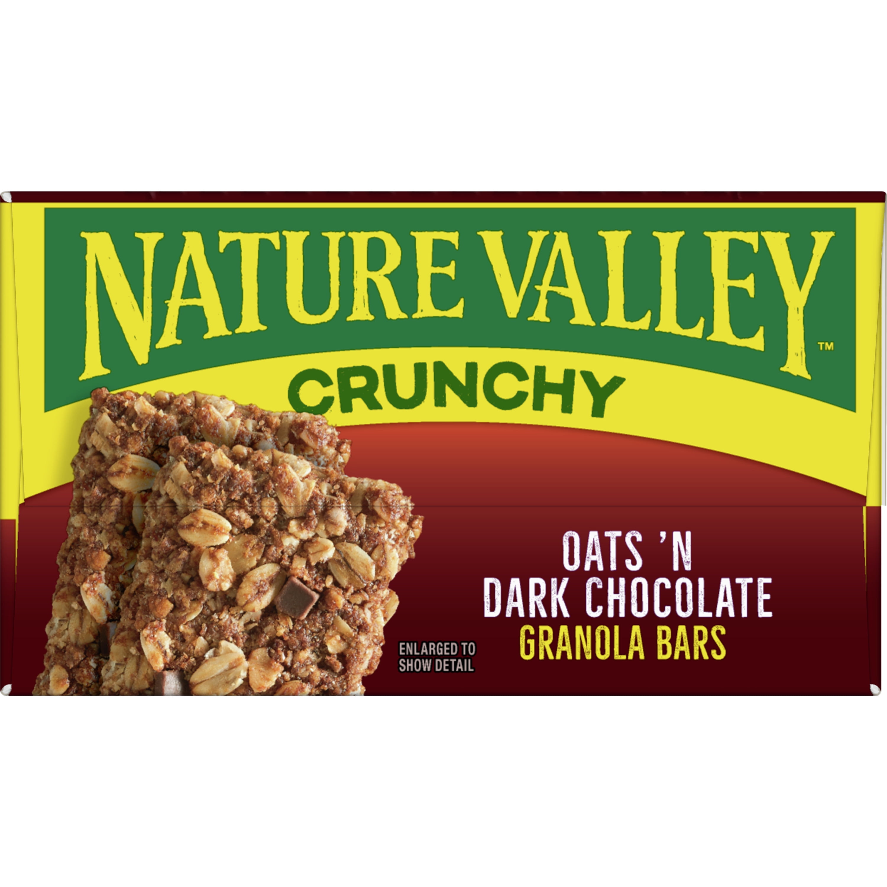 Nature Valley Crunchy Oats 'n Dark Chocolate Granola Bars, 36 Bars, 26.82 OZ  (18 Pouches)