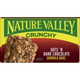 thumbnail image 4 of Nature Valley Crunchy Oats 'n Dark Chocolate Granola Bars, 36 Bars, 26.82 OZ  (18 Pouches), 4 of 9