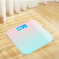 thumbnail image 7 of Weight Scale under $5! kkbbma Digital Body Weight Scale, High Precision LCD Display USB Rechargeable Bathroom Scale for Body Fat, Fitness Health Monitoring, Tempered Glass, 7 of 7