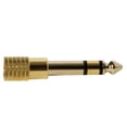 thumbnail image 2 of Adaptador OnStage WHA4500 de 1/8" a 1/4" con baño de oro, 2 of 3