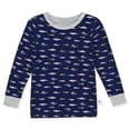 thumbnail image 2 of Sleep On It Boys 4PC Bamboo Snug Fit Pajama Sets ,Blue ,3T, 2 of 7