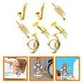 thumbnail image 6 of FUEENIRVA Vintage Design Mini Instrument Model Golden 1 Set, 6 of 7