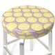 thumbnail image 3 of Balery Yellow Lemon Slices Fundas de asiento para taburete de bar redondo de tela de terciopelo ajustables que protegen de arañazos y manchas para sillas de 14 a 17 pulgadas.-14 inch, 3 of 7