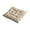 Coffee, variant on Square Plaid Seat Cushion with Non-Slip Ties Thick Chair Pad Home Floor Pillow