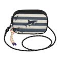 thumbnail image 2 of FORMRS Mini Crossbody Bag for Women Adjustable Shoulder Rope Travel Casual Phone Purse, Dark Sharks, 2 of 7
