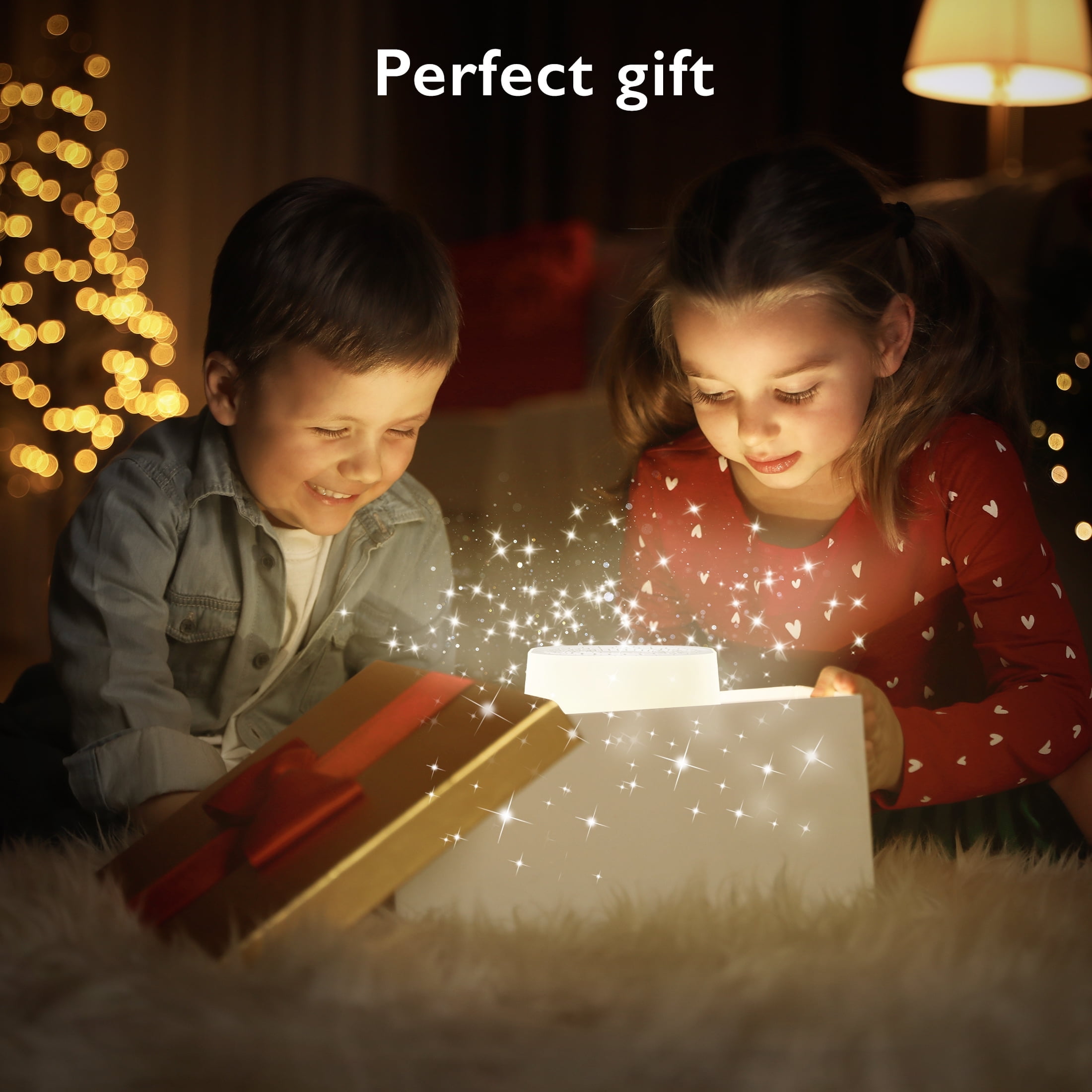 Momcozy White Noise Machine for Baby Sleeping with Night Light, Toddler Sleep Trainer with 34 Soothing Sounds, Timer, App Remote Control, Personal Sleep Routine