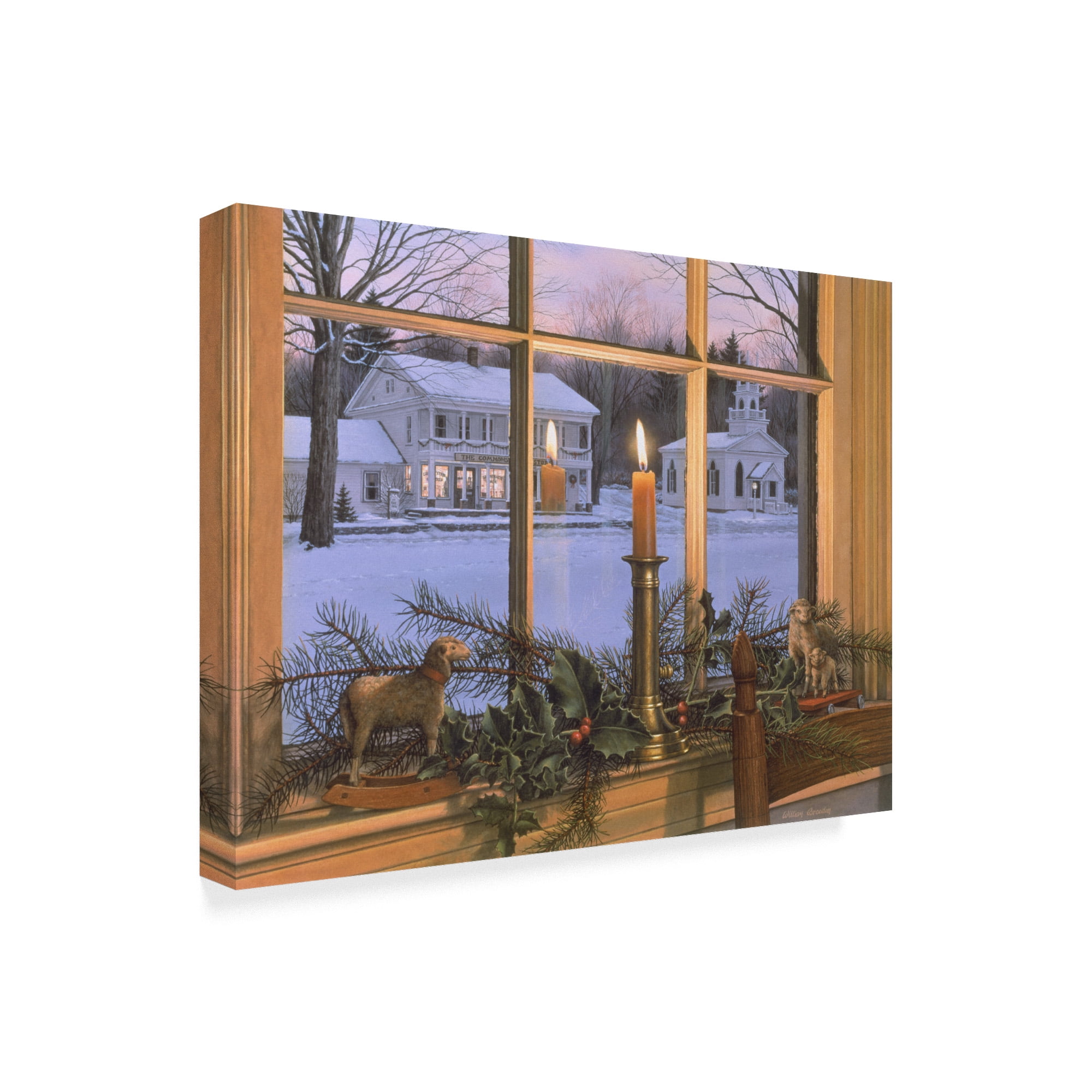 Trademark Fine Art 'Season Of Peace' Canvas Art by William Breedon