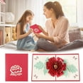 thumbnail image 2 of Yhmxh Mothers Day Gifts For Mom | 3D Jump up Flower Bouquet Card, Mothers Day Card with Greetings, Mother's Day Jumpup Paper Flower Cards with Envelope Note Card for Mom Grandma Wife Sister, 2 of 5