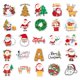 thumbnail image 3 of Pegatinas navideñas de Feliz Navidad, pegatinas impermeables de PVC, pegatinas de regalo autoadhesivas navideñas para regalo de Navidad, álbumes de recortes, manualidades y decoración, 3 of 5
