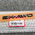 thumbnail image 4 of Adecuado para Acura MDX SH-AWD 2017-24 insignia negra insignia de maletero 75719-TZ5-A01-, 4 of 4