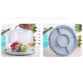 thumbnail image 4 of Portable Handheld Cake Box Food Storage Case Fresh Keeping Container with Lid and Handle for Fridge (Blue), 4 of 5