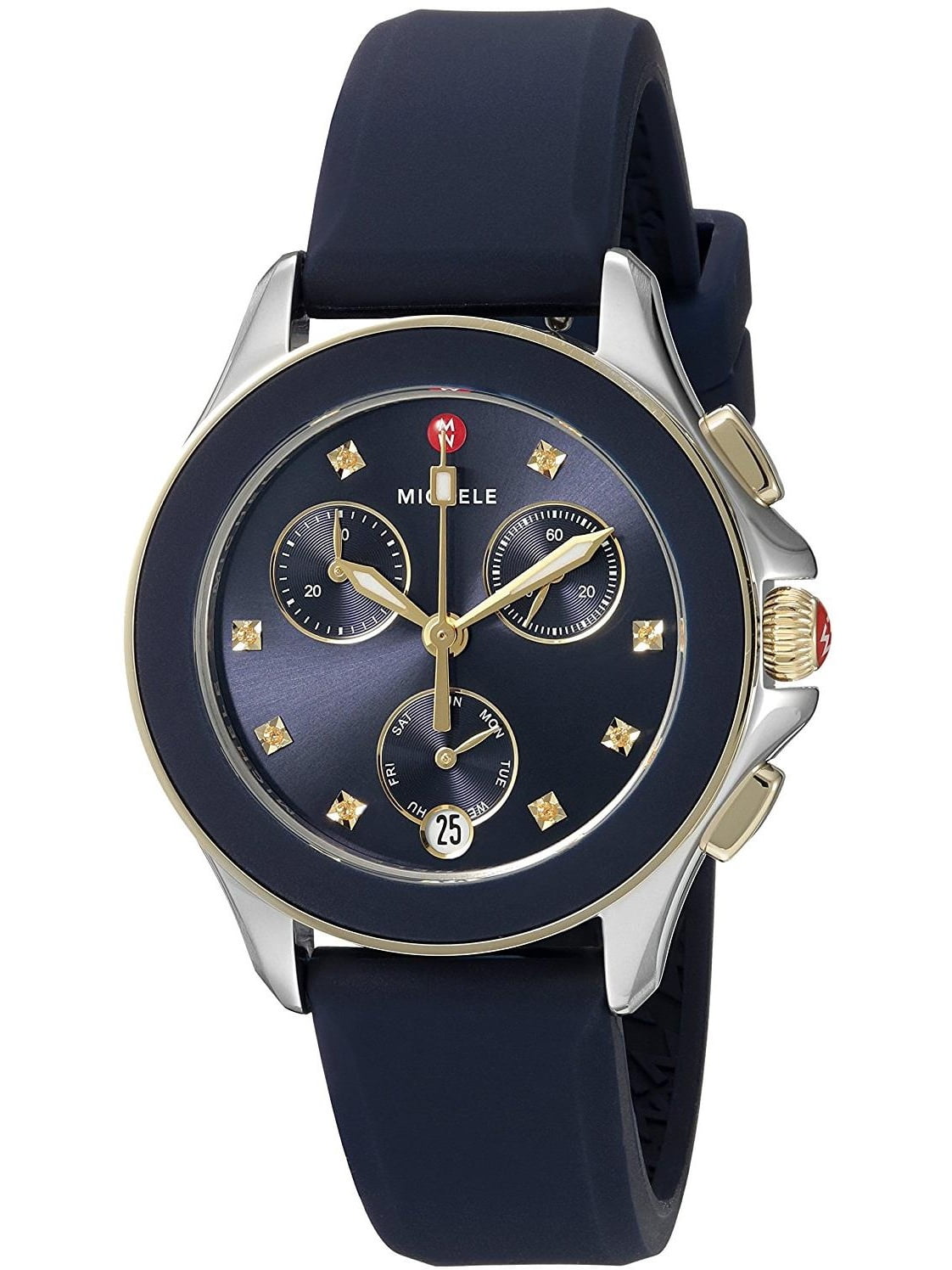 Michele Women's Cape Navy 34mm Watch MWW27C000005 - Walmart.com