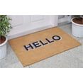 thumbnail image 2 of Calloway Mills 112171729 Hello Blue Doormat 17" x 29", 2 of 4