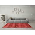 thumbnail image 3 of Ahgly Company Indoor Rectangle Abstract Red Modern Area Rugs, 5' x 8', 3 of 4
