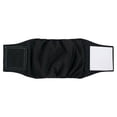 thumbnail image 3 of Reusable Male Dog Belly Bands - Washable & Leak-Proof Diaper Wraps, Adjustable for Puppies To Adult Dogs, Super Absorbent & Comfortable Design 42*12CM, Black, 3 of 10