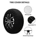thumbnail image 2 of Fotbe Lake Meditating Elephant Funda de Llanta de Repuesto con Estampado, Engrosada, Ajuste Universal para Jeep, Remolque, RV, SUV, Camión-14 inch, 2 of 6