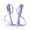 Purple, variant on With Counter Indoor Skipping Ropes For Adults Counting Adjustable Digital Counting 2.8m Workout Smart Rope Yoga Mat Game Yoga Wooden Yoga Handstand Prop Straps for Horses Yoga Strap for Stretching