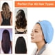 thumbnail image 5 of Paquete de 2 toallas de microfibra para el cabello, toalla para secar el cabello, turbante absorbente de terciopelo Coral para el cabello de secado rápido Vhermosa, 5 of 5