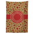 thumbnail image 3 of Ambesonne Christmas Tablecloth Rectangular Table Cover, Presents Snow, 60"x90", Multicolor, 3 of 4
