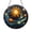 Acrylic 3.5 Inch, variant on Planetary Galaxy Window Art – Decorative Stained Glass Style