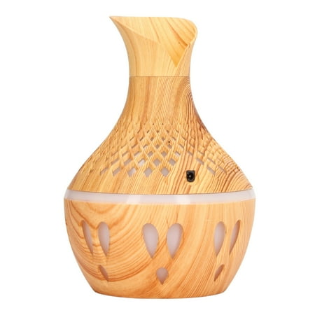 

Desktop Humidifier Wood Grain Design Aromatherapy Humidifier USB Powered For Home