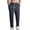 Gray, variant on WREESH Men's Cotton Sweatpants Casual Fashion Lace Up Elastic Pants Sports Pants Gray