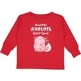 thumbnail image 3 of Inktastic Always Axolotl Questions Cute Curious Axolotl Boys or Girls Long Sleeve Toddler T-Shirt, 3 of 5