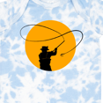 thumbnail image 4 of Inktastic Fly Fishing Sun Silhouette Boys or Girls Baby Bodysuit, 4 of 5
