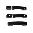 thumbnail image 4 of Garniture de Poignée de Porte Extérieure, Couvercle de Poignée de Porte Extérieure 5pcs Résistant à l'Usure pour la Protection Piano Noir, 4 of 8
