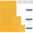 thumbnail image 3 of 6-Piece Fade Resistant Bath towel, Hand and Washcloth Set - Cotton, Squash, 3 of 7