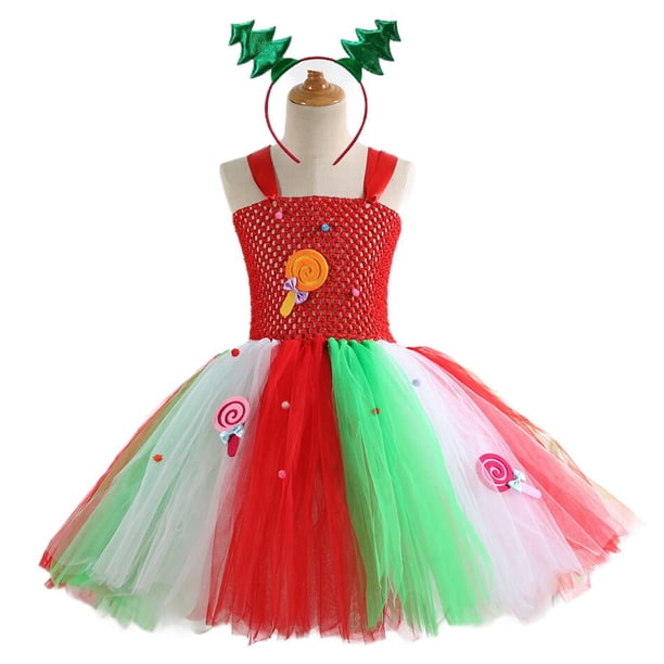 2023 niñas Arco Iris Color caramelo princesa vestido Prium Cosplay disfraz Lollipop Sauna banda cumpleaños fiesta ropa niños vacaciones ropa zhangyuxiang unisex