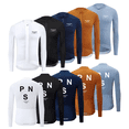 thumbnail image 2 of Maillot de ciclismo de manga larga para hombre de PNS, maillot de ciclismo de montaña y carretera de alta calidad, ropa de equipo para ciclismo, 2 of 5