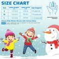 thumbnail image 2 of ThxToms Kids Warm Gloves Winter Waterproof Snow Gloves for Outdoor Sports, Toddler Bulky Ski Gloves for Boys Girls,Blue,M, 2 of 7