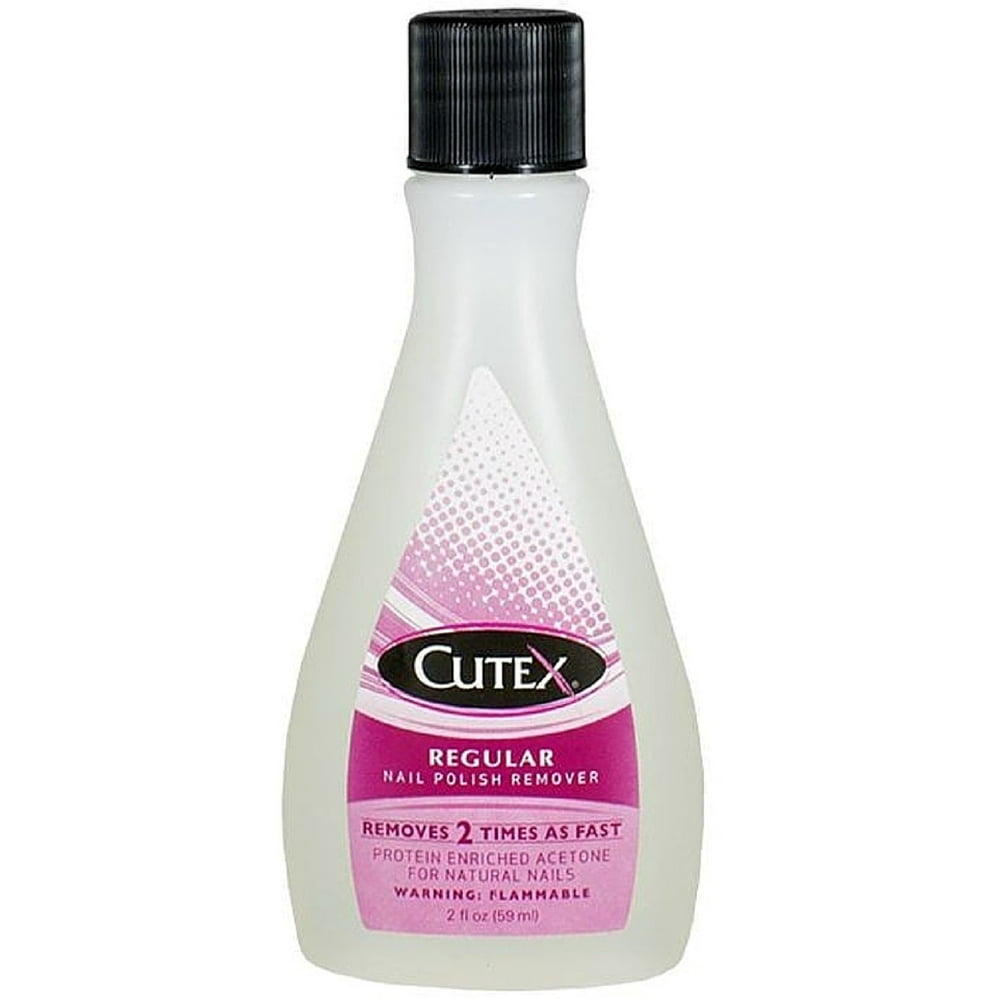 Cutex 3 Pack Cutex Nail Polish Remover, Regular 2 oz
