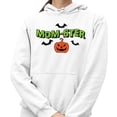 thumbnail image 2 of Momster Hoodie Sweatshirt Unisex 2X-Large White, 2 of 5