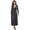 Black Grey Leopard, variant on FKELYI Womens Fall Dress Long Sleeve Maxi Dress for Wedding Party Red Christmas Flower Print Casual Outdoor Cloth V Neck Soft Dresses with Pocket, M