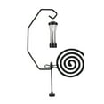 thumbnail image 3 of Soporte de lámpara magnética de hierro para acampar al aire libre con soporte de bobina para mosquitos | Acabado Negro | Soporte repelente de mosquitos duradero | Soporte de mesa versátil | 13,58 x, 3 of 6