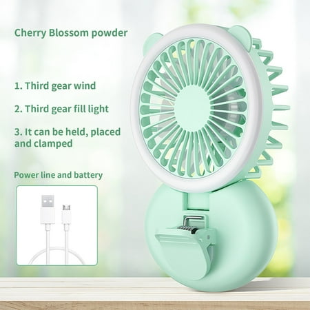 

Desk Table Fan Personal USB Small Air Circulator Quiet Mini