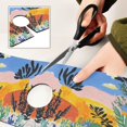 thumbnail image 6 of Yayeee Faucet Mat for Kitchen Sink 14.7" Diatomite Long Splash Guard Pad, Colorful Landscape, 6 of 7