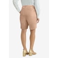 thumbnail image 3 of Jessica London Women's Plus Size Tailored Linen Short, 3 of 3