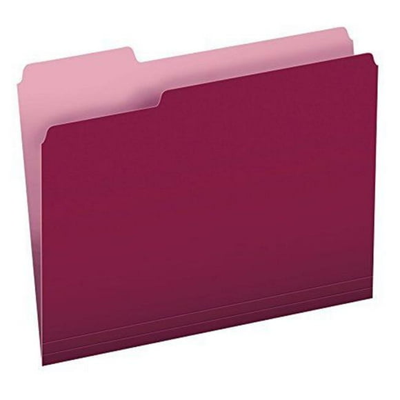 Esselte Corporation PFX152 1-3 BUR Pendaflex Bicolore Fichier Couleur Dossiers-Lettre Taille