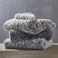 thumbnail image 6 of Avraham  Throw  Black  Polyester  50"x60"  Two  Tone  Shaggy, 6 of 8