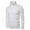 #2-White, variant on Otvok Mens T-Shirt Casual Solid Turtleneck Long Sleeve Blouse Pullover Base Shirt