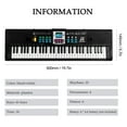 thumbnail image 2 of Amdohai 61 Keys Digital Music Electronic Keyboard Kids Multifunctional Electric, 2 of 8