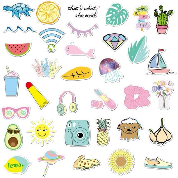 Water Bottle Stickers for Adults Teens, VSCO India