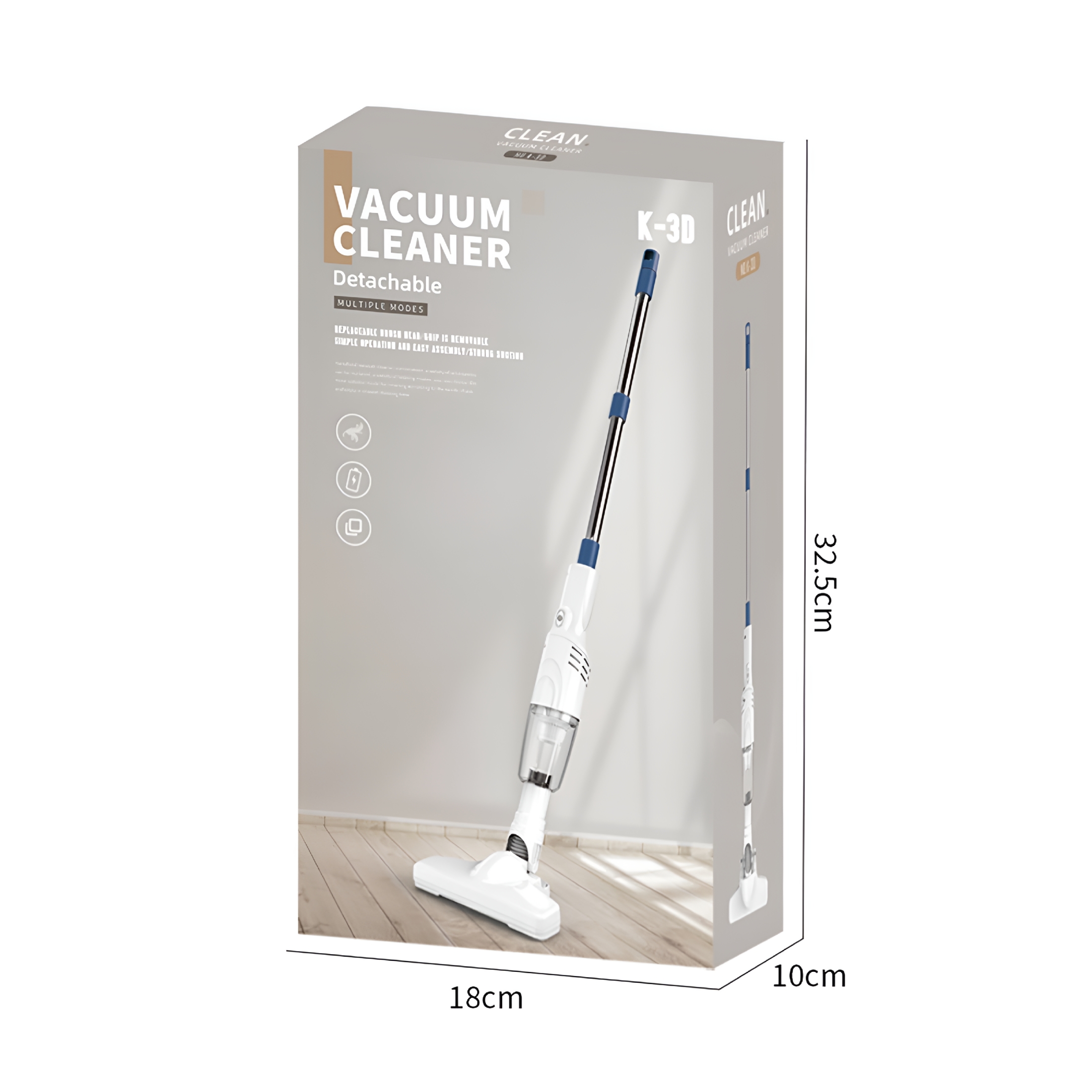 ZEPARO Stick Vacuums&Electric Brooms,Cordless Stick Vacuum Cleaner,Lightweight Vacuum Cleaners for Carpet and Hardwood Floor Pet Hair