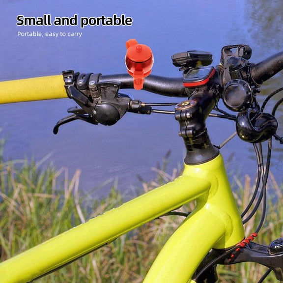 SWETRACE Swetrace Cute Bicycle Bell, Assorted Color, Durable Tie, Loud Ringtone, for Bike, 2Pcs